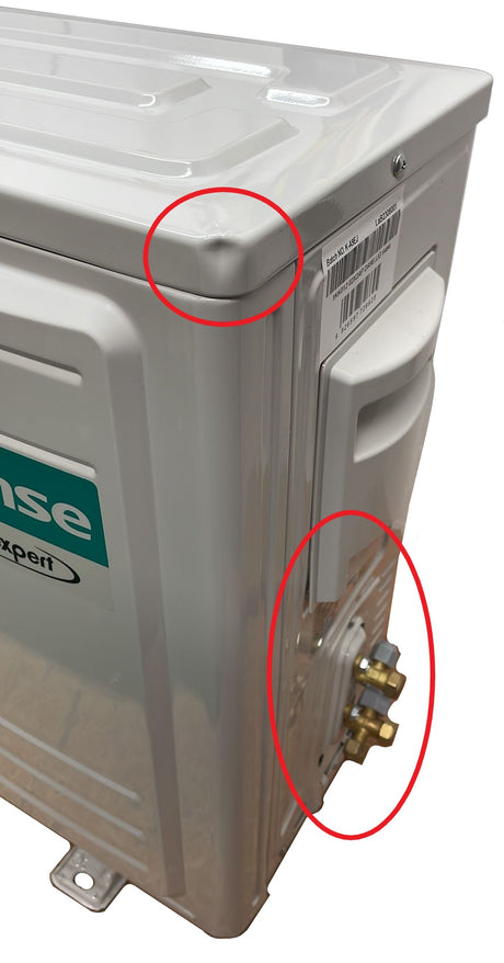 hisense area occasioni climatizzatore condizionatore hisense inverter serie easy smart 12000 btu ca35mr05g ca35mr05w r 32 wi fi optional classe aa 23