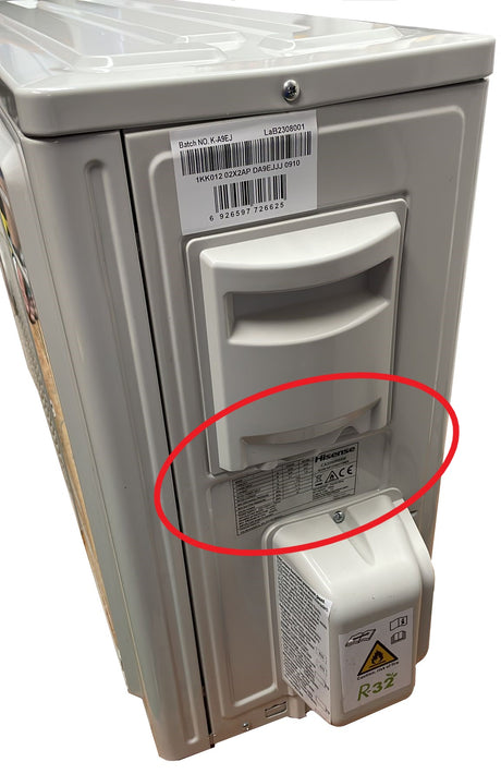 hisense area occasioni climatizzatore condizionatore hisense inverter serie easy smart 12000 btu ca35mr05g ca35mr05w r 32 wi fi optional classe aa 15