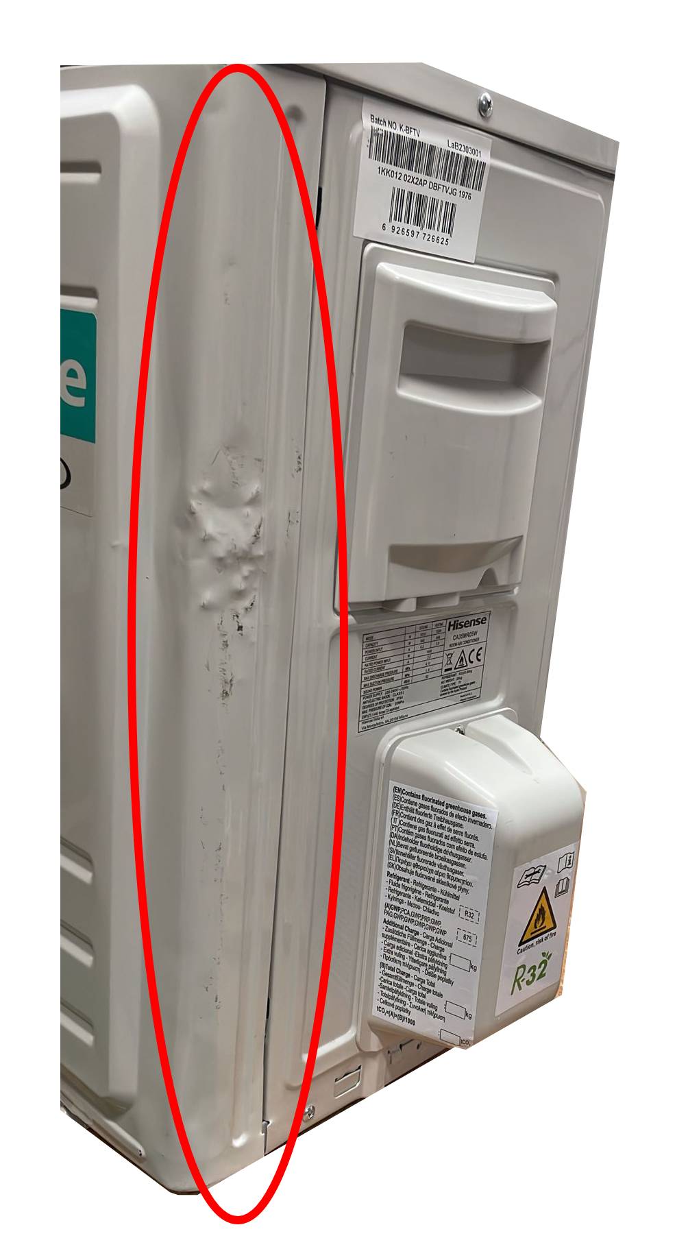 hisense area occasioni climatizzatore condizionatore hisense inverter serie easy smart 12000 btu ca35mr05g ca35mr05w r 32 wi fi optional classe aa novita 2023 ao1033