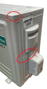 hisense area occasioni climatizzatore condizionatore hisense inverter serie halo 12000 btu cbmr1205g cbmr1205w r 32 wi fi optional aa 4