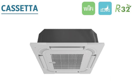 hisense climatizzatore condizionatore hisense penta split a cassetta 999918 con 5amw125u4rta r 32 900090009000900018000 con telecomando di serie e pannello incluso