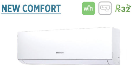 hisense climatizzatore condizionatore hisense quadri split inverter serie new comfort 791818 con 4amw105u4raa r 32 wi fi optional 700090001800018000