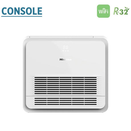 hisense climatizzatore condizionatore hisense trial split console 91212 con 3amw72u4rfa r 32 wi fi optional con telecomando di serie 90001200012000 novita