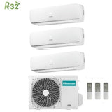 hisense climatizzatore condizionatore hisense trial split inverter serie mini apple pie 9918 con 4amw81u4raa r 32 wi fi optional 9000900018000