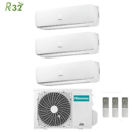 hisense climatizzatore condizionatore hisense trial split inverter serie mini apple pie 9918 con 4amw81u4raa r 32 wi fi optional 9000900018000