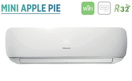 hisense offerta climatizzatore condizionatore hisense inverter serie mini apple pie 9000 btu tg25ve00g r 32 wi fi optional