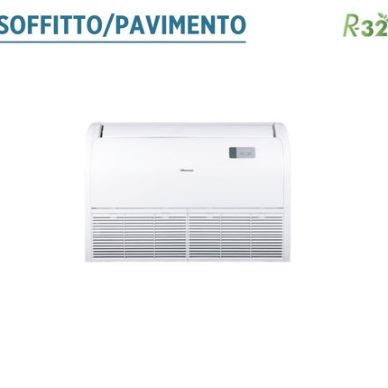 immagine-2-hisense-offerta-climatizzatore-condizionatore-hisense-inverter-soffittopavimento-24000-btu-auv71ur4sa3-auw71u4rf4-r-32-con-telecomando-di-serie
