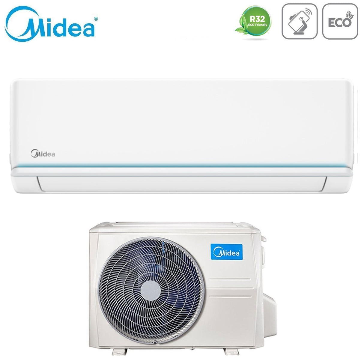 midea offerta climatizzatore condizionatore midea inverter serie evolution mission pro 18000 btu msagxcu 18hrfn8mob02 18hfn8 r 32 wi fi optional classe aa
