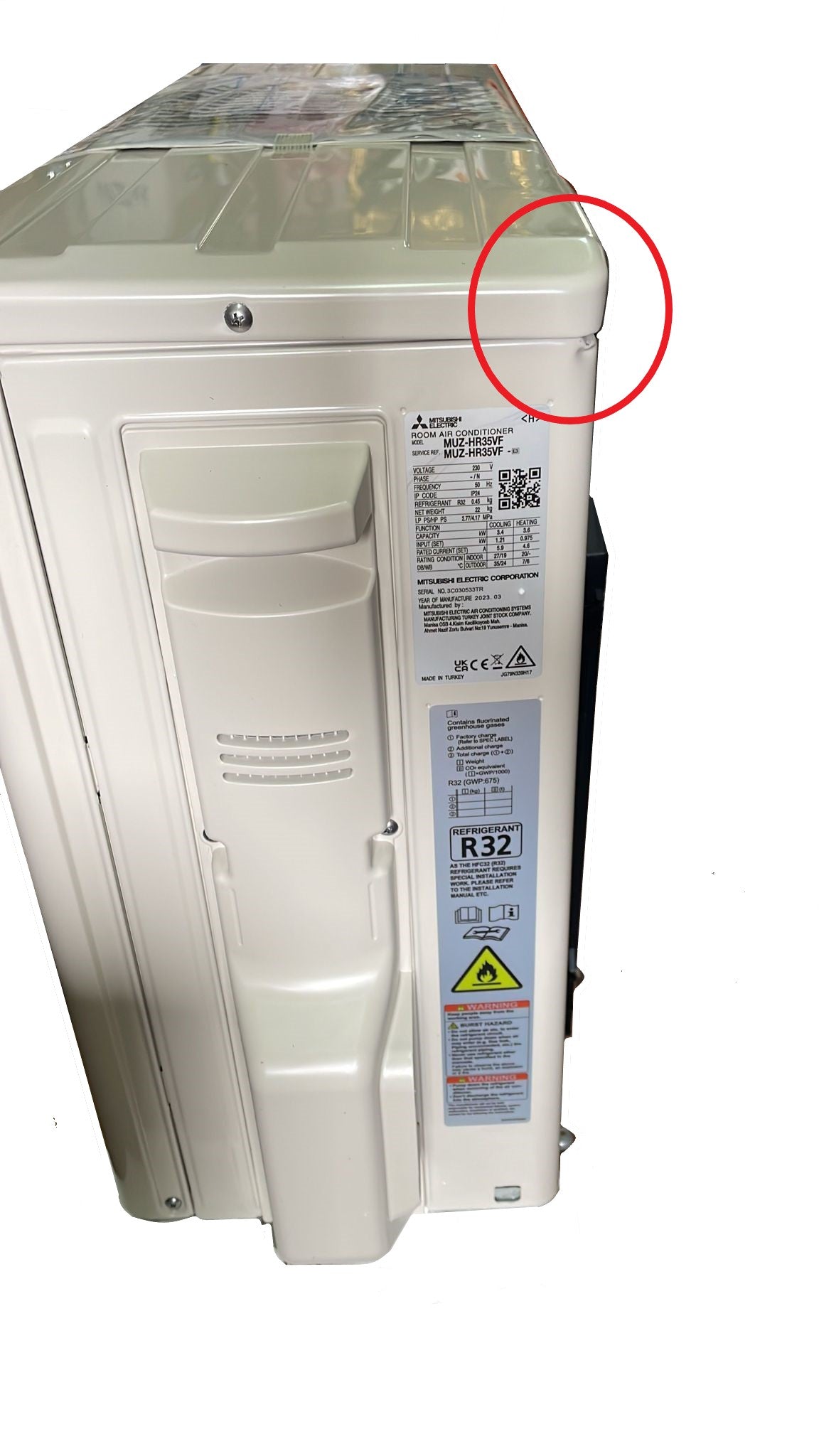 mitsubishi electric area occasioni climatizzatore condizionatore mitsubishi electric inverter serie smart msz hr 12000 btu msz hr35vf r 32 wi fi optional classe aa 1