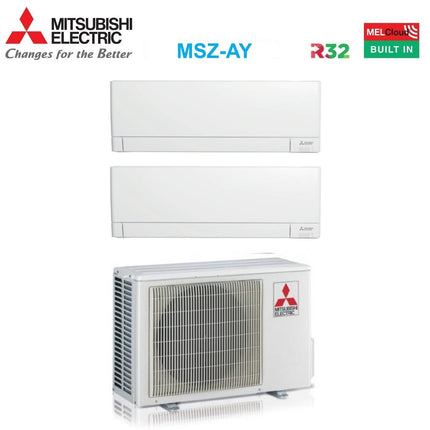 immagine-2-mitsubishi-electric-climatizzatore-condizionatore-mitsubishi-electric-dual-split-inverter-linea-plus-serie-msz-ay-1212-btu-con-mxz-2f53vf-wi-fi-integrato-r-32-1200012000-a