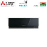 mitsubishi electric climatizzatore condizionatore mitsubishi electric quadri split inverter serie kirigamine zen black msz ef 7799 con mxz 4f72vf r 32 wi fi integrato colore nero 7000700090009000