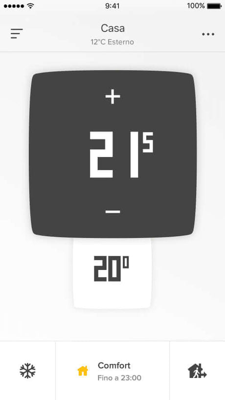 netatmo termostato intelligente netatmo ink010 controllo a distanza wi fi
