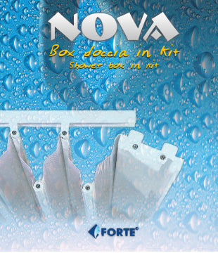 no brand box doccia a soffietto cm 11080 x 11080