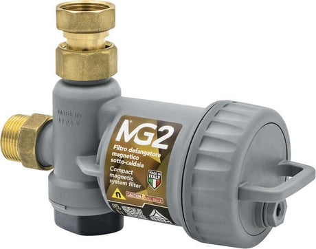 rbm filtro defangatore magnetico sotto caldaia rbm modello mg2 codice 3715 05 10 con bottiglia di brut omaggio novita