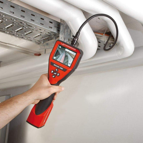 rothenberger set videocamera per ispezione rothenberger modello roscope i200 3 in 1 modul roloc plus in valigetta di plastica