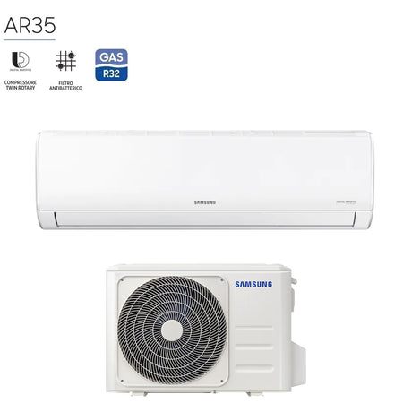 samsung climatizzatore condizionatore inverter samsung serie ar35 maldives 9000 btu ar12txhqasineu ar09txhqasixeu r 32 classe aa