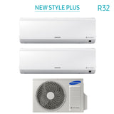 samsung climatizzatore condizionatore samsung dual split inverter serie new style plus 912 con aj050ncj r 32 900012000 ean 8059657019301