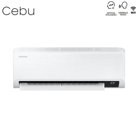 samsung unita interna a parete samsung inverter serie cebu 7000 btu ar07txfyawkneu r 32 wi fi integrato con funzione artificial intelligence novita