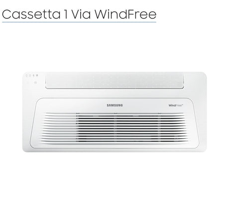 samsung unita interna samsung cassetta windfree 1 via slim 9000 btu aj026tn1dkg r 32 wi fi optional con pannello incluso