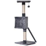 easycomfort easycomfort albero per gatti fino 5 kg corda sisal grigio 40x40x98cm ean 8054111843218