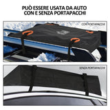 easycomfort easycomfort borsa da tetto impermeabile per auto e suv con o senza portapacchi 566l ean 8054144131627
