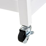 easycomfort easycomfort carrello da cucina con cassetto antina e 3 ripiani aperti in legno bianco 66 x 395 x 865 cm ean 8054111845885