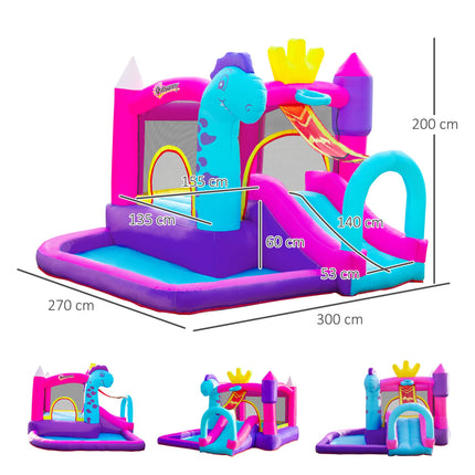 immagine-3-easycomfort-easycomfort-castello-gonfiabile-per-bambini-3-8-anni-con-scivolo-piscina-e-trampolino-3x2.7x2m