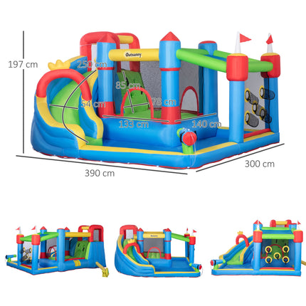immagine-3-easycomfort-easycomfort-castello-gonfiabile-per-bambini-con-scivolo-trampolino-e-piscina-390x300x197cm