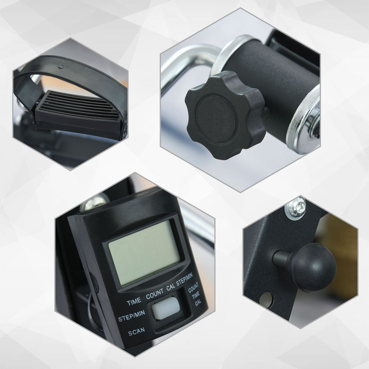 easycomfort easycomfort cyclette fitness in acciaio schermo a led altezza e resistenza regolabile nero ean 8054111842433