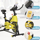 easycomfort easycomfort cyclette professionale per persone 120 185cm con sellino e manubrio regolabili schermo lcd supporto smartphone ean 8054111847711