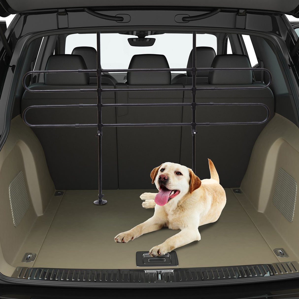 easycomfort easycomfort griglia di protezione regolabile per animali domestici per auto nero ean 8054111842266