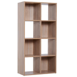 easycomfort easycomfort libreria scaffale 4 livelli color legno naturale 615x295x1225cm ean 8054144133126