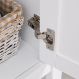 easycomfort easycomfort mobile da bagno a colonna e salvaspazio stile classico in legno bianco ean 8054144133157