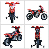 easycomfort easycomfort moto da cross elettrica per bambini di 3 anni moto giocattolo 10952 270 5cm rosso