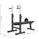 easycomfort easycomfort panca pesi pieghevole per palestra e home gym ean 8054111845496