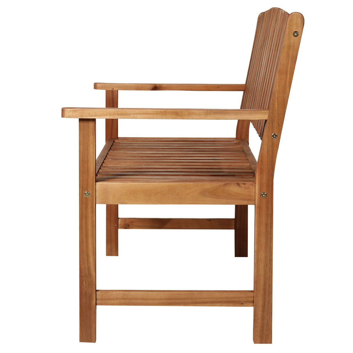 easycomfort easycomfort panchina da giardino terrazzo a 2 posti in legno marrone 120 x 65 x 91 5 cm ean 8054144135656