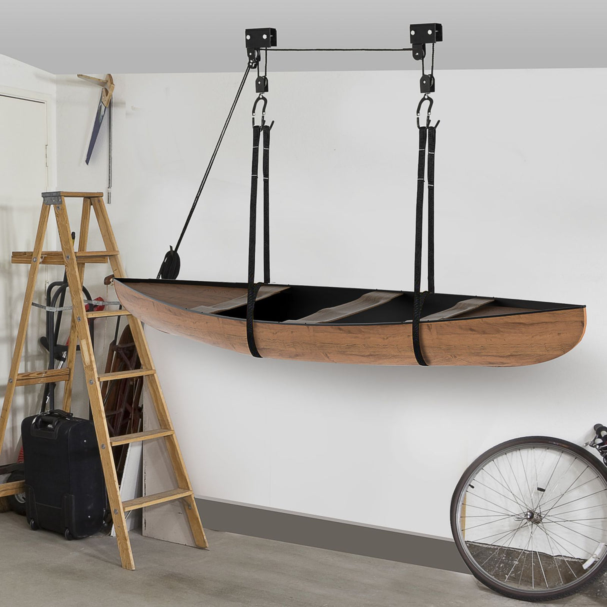 easycomfort easycomfort paranco per kayak sistema di puleggia ganci max carico 50kg in acciaio pp ean 8054111841078