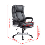 easycomfort easycomfort poltrona da ufficio ergonomica in ecopelle nero ean 8055776912226