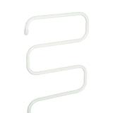 easycomfort easycomfort scaldasalviette elettrico 100w a forma s bianco 50x30x95cm ean 8054111845618