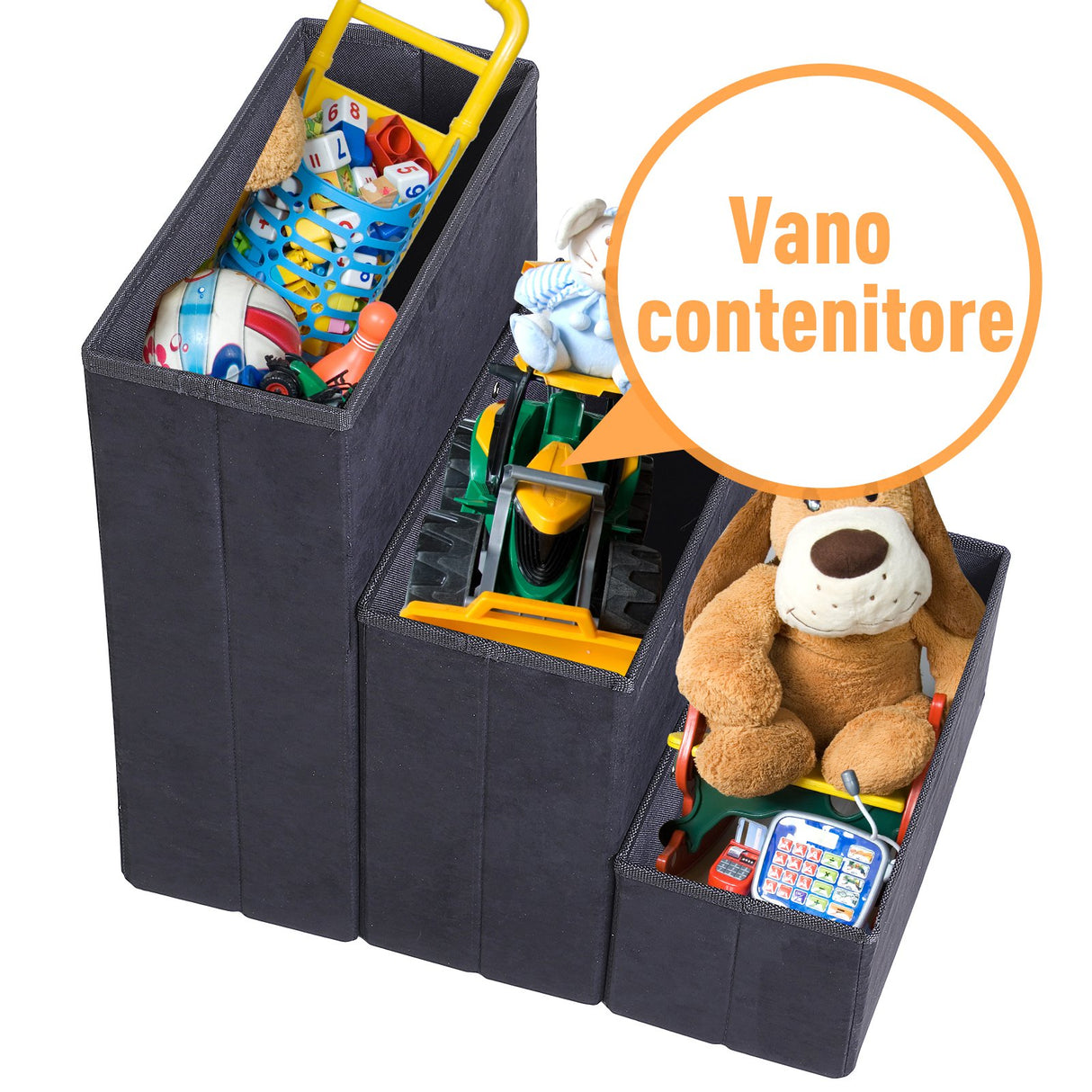 easycomfort easycomfort scaletta per animali domestici con vani contenitore marrone e nero in pile ean 8054144130064
