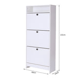 easycomfort easycomfort scarpiera 3 scompartimenti 18 paia di scarpe e 1 ripiano portaoggetti bianco ean 8054111847438