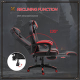 easycomfort easycomfort sedie da gaming sedie da ufficio ergonomiche con rotelle in ecopelle rosso e nero ean 8055776915906