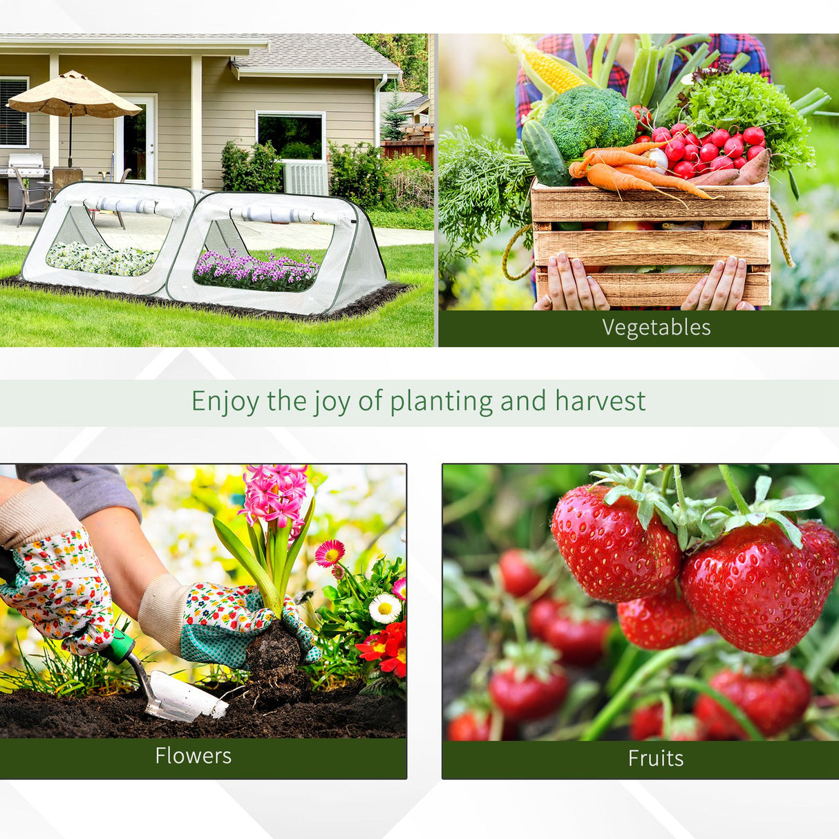 easycomfort easycomfort serra da giardino serre agricole prezzi pieghevole 4 porte a cerniera e sacca di trasporto ean 8054144132242