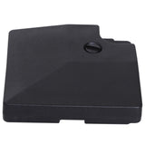 easycomfort easycomfort set 4 basi a croce per ombrelloni da giardino riempibili con acqua e sabbia nero 51x51x12cm ean 8055776912547