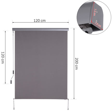 immagine-3-easycomfort-easycomfort-tenda-avvolgibile-parasole-con-manovella-installazione-a-muro-o-soffitto-120x200cm-grigio