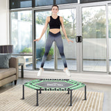 easycomfort easycomfort trampolino elastico jumping 101cm per adulti e bambini per casa e palestra ean 8054111846226