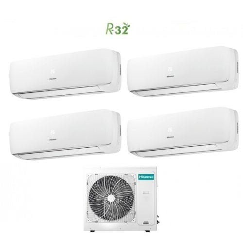 hisense climatizzatore condizionatore hisense quadri split inverter serie mini apple pie 99918 con 4amw105u4raa r 32 wi fi optional 90009000900018000