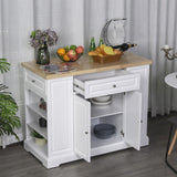 easycomfort easycomfort credenza isola da cucina in legno bianco con 3 cassetti e 1 armadietto ean 8054144138688