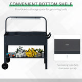 easycomfort easycomfort fioriera da giardino portapiante con lampada led copertura in pe in acciaio ean 8055776912738