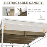 easycomfort easycomfort lettino prendisole 2 posti con tettuccio tende protettive e schienale regolabile 210x149x200 cm